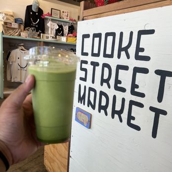 Cooke Street Market - UJI Matcha Frappe - Poke Near Me - Honolulu, Hawaii