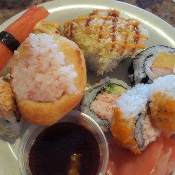 Chopstix Buffet - My selections of sushi - Chinese Near Me - Gretna, Louisiana