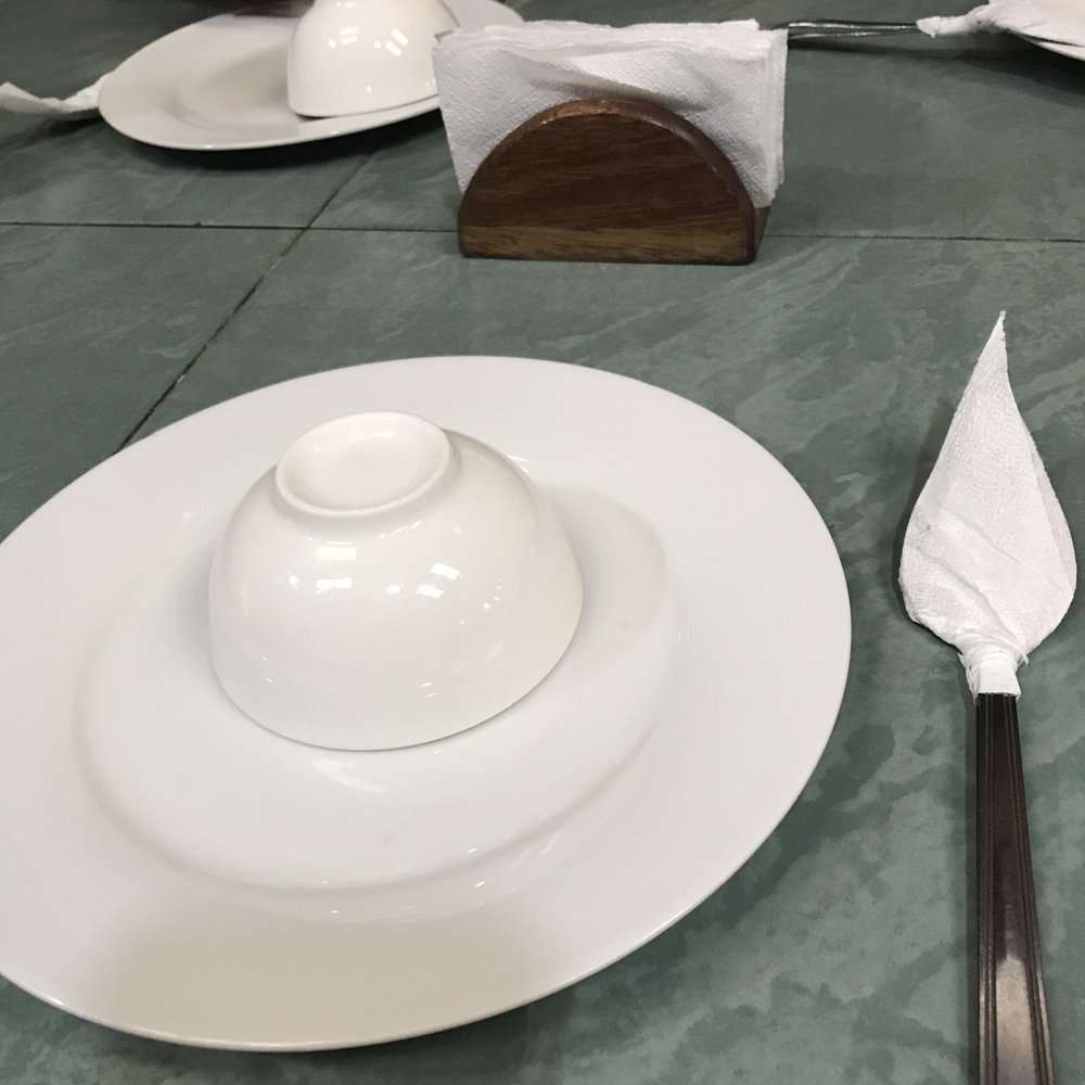 Kubong Sawali - Table set-up - Filipino Near Me - Baguio, BEN