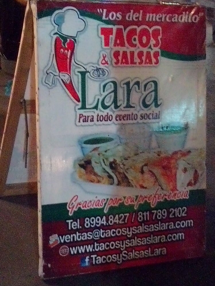 Tacos y salsas Lara