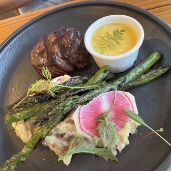The Beach House - Filet mignon with truffle bernaise and mashed potatoes - Seafood Near Me - Chatham, Massachusetts