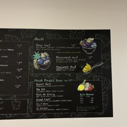 Body Fuel - Acai Bowl and juice menu