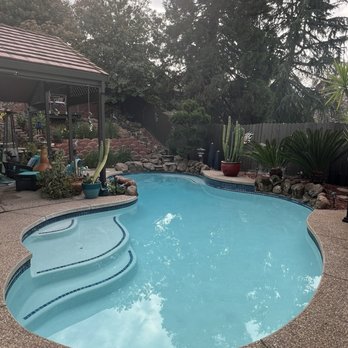 North Star Pools Plastering - Finished job with Diamond Brite Cool Blue - Pool & Hot Tub Service Near Me - Sacramento, California North Star Pools Plastering - Finished job with Diamond Brite Cool Blue - Pool & Hot Tub Service Near Me - Sacramento, California
