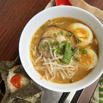 Common Sage - 1/2 Bowl of Miso Ramen Omusubi Combo - Beer, Wine & Spirits Near Me - San Francisco, California Common Sage - 1/2 Bowl of Miso Ramen Omusubi Combo - Beer, Wine & Spirits Near Me - San Francisco, California
