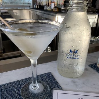 Coastal Kitchen - GG Martini with house-stuffed bleu cheese olives (5/5) Hard to get wrong. - New American Near Me - Dana Point, California
