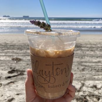 Clayton's Bakery & Bistro - Delicious Lavender latte! A must have. - Bakeries Near Me - Coronado, California