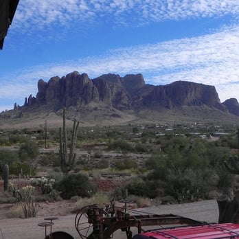 Apache Trail Scenic Byway - Superstition, as seen from Goldfield - Local Flavor Near Me - Apache Junction, Arizona