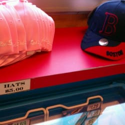 Counterfit hats for sale here.