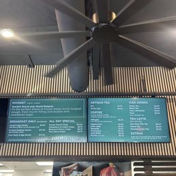 Menu as of 5/16/26