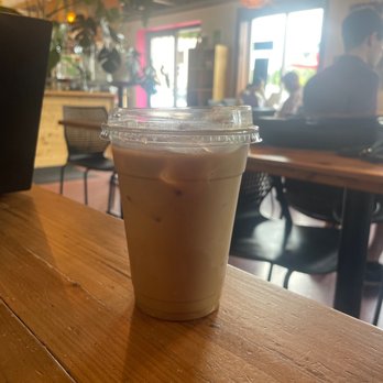 Up Cafe & Up Coffee Roasters - Iced Mallow Latte - Coffee & Tea Near Me - Minneapolis, Minnesota