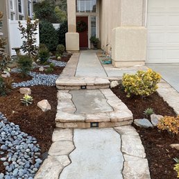 Front side yard