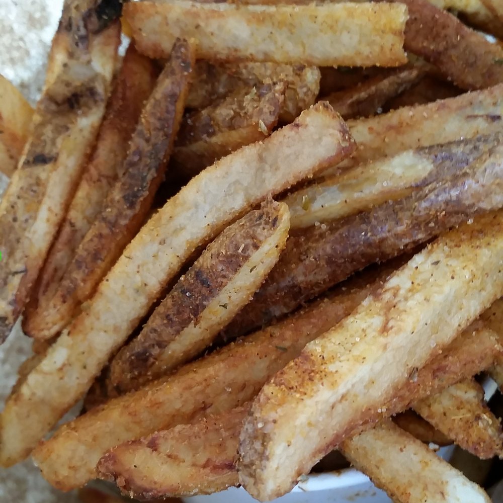 Five Guys - Hot Cajun Fries. Yummy - Burgers Near Me - Fresh Meadows, New York Five Guys - Hot Cajun Fries. Yummy - Burgers Near Me - Fresh Meadows, New York