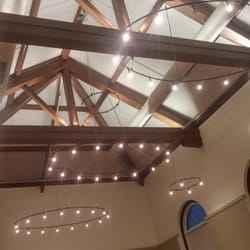 Takiff Center- Glencoe Park District - Light fixture in reception room!!