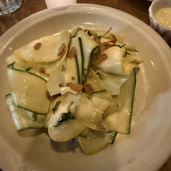 Street & Co. - Zucchini salad - Seafood Near Me - Portland, Maine