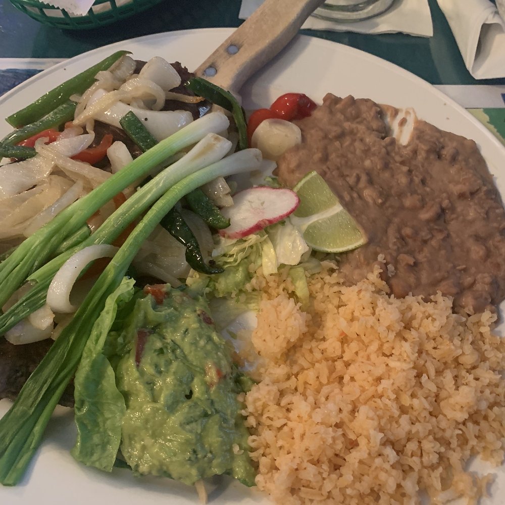 Carne Asada. Hidden under the delicious sides but worth the hunt. Carne Asada. Hidden under the delicious sides but worth the hunt.