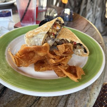 Guanabanas - Pressed Cuban Shrimp Wrap /Chips - Seafood Near Me - Jupiter, Florida