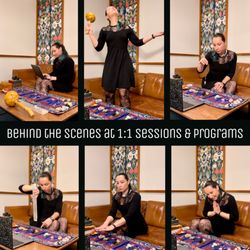 SANAT Healing - Behind the scenes of 1:1 online sessions and programs at SANAT Healing with Quinn.