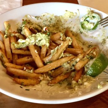 Gold Dust Meridian - Special (jalapeño-forward) Verde Fries.  So. Good. (Pic does not do them justice) - Lounges Near Me - Portland, Oregon