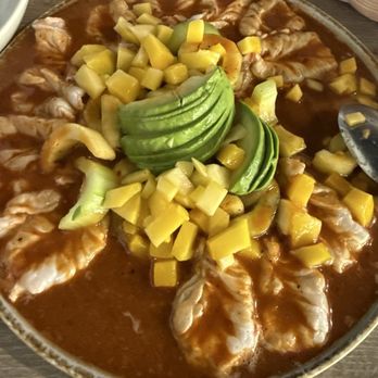 Mariscos Corona  - Aguachiles rojos con mango - Mexican Near Me - Van Nuys, California