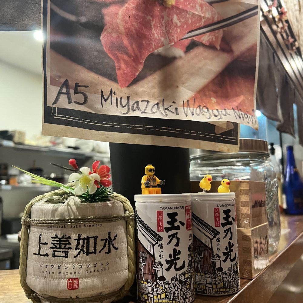 Mr Max - Seated at the bar. - Sushi Bars Near Me - Irving, Texas