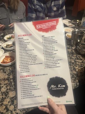Menu photo 4 Mr. Kim Korean BBQ Aurora, CO Menu photo 4 Mr. Kim Korean BBQ Aurora, CO