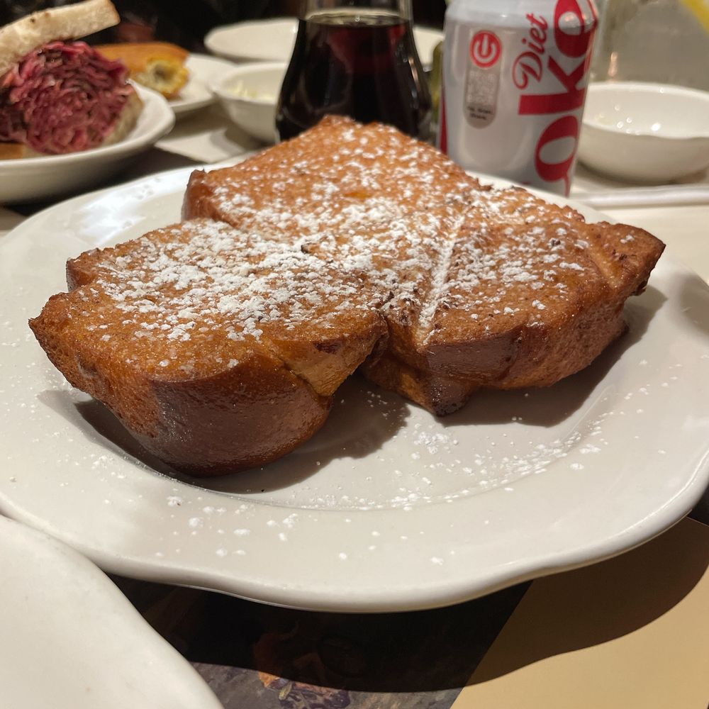 2nd Ave Deli - Challah French Toast - Kosher Near Me - New York, New York 2nd Ave Deli - Challah French Toast - Kosher Near Me - New York, New York