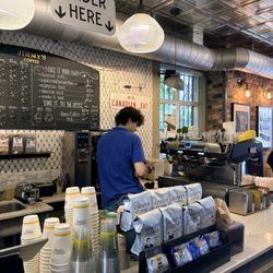 Friendly barista