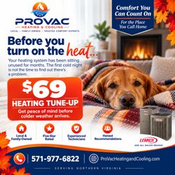 ProVac Heating And Cooling - $69 Heating Tune-Up Promo