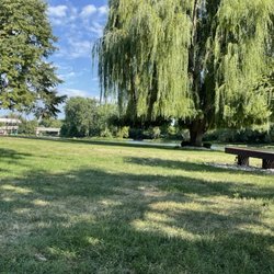 Veterans Park - Peaceful shade trees by the river