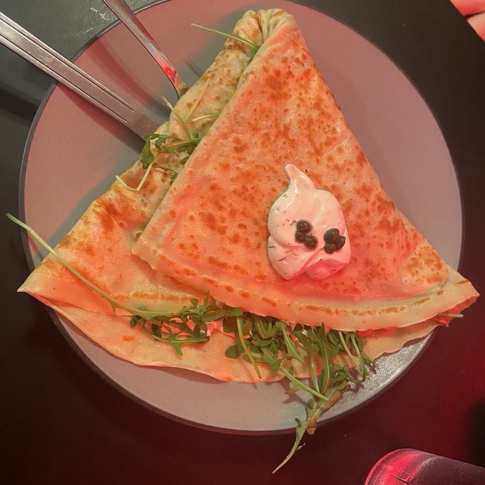 AB Crepes - NW Sammie - Wild caught alaskan smoked salmon, dill cream cheese, pickled onion, & capers - Creperies Near Me - Bellingham, Washington AB Crepes - NW Sammie - Wild caught alaskan smoked salmon, dill cream cheese, pickled onion, & capers - Creperies Near Me - Bellingham, Washington