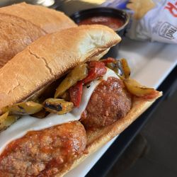Meatball sandwich