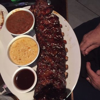 Yard House - Ribs. Full rack, Go 4 It. Corn and beans were amazing. - New American Near Me - Northridge, California Yard House - Ribs. Full rack, Go 4 It. Corn and beans were amazing. - New American Near Me - Northridge, California