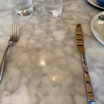 North Italia - Hefty silverware, glasses, marble tables -- top quality throughout - Italian Near Me - Canoga Park, California North Italia - Hefty silverware, glasses, marble tables -- top quality throughout - Italian Near Me - Canoga Park, California