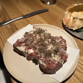 Kiko - Truffle wagyu toast - New American Near Me - New York, New York Kiko - Truffle wagyu toast - New American Near Me - New York, New York