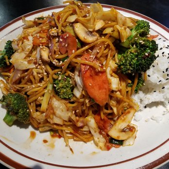 Wasabi Factory - Spicy Vegetable Yakisoba for $8.95 + $1.50 up-charge for "spicy". - Japanese Near Me - Everett, Washington Wasabi Factory - Spicy Vegetable Yakisoba for $8.95 + $1.50 up-charge for "spicy". - Japanese Near Me - Everett, Washington