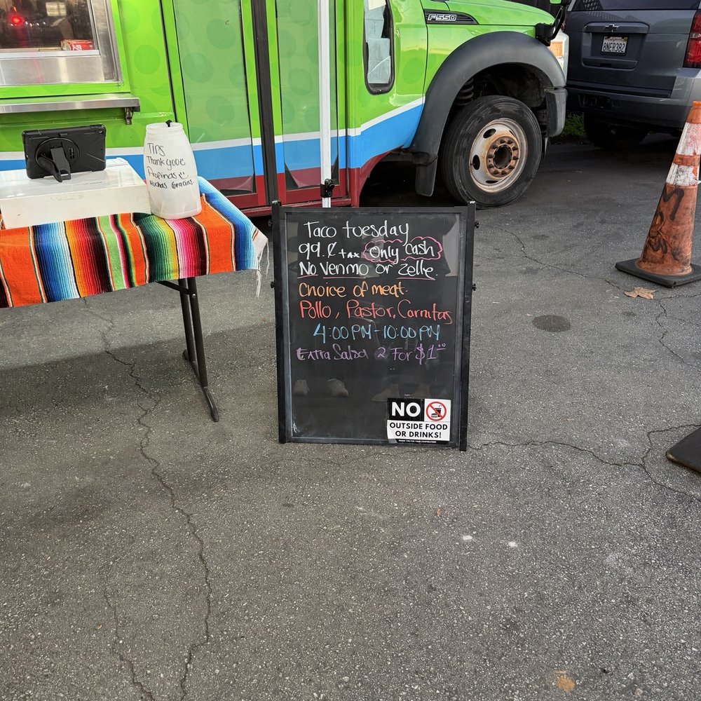 La Burrita - $0.99 + tax / taco - Taco Tuesday special - Food Trucks Near Me - San Jose, California La Burrita - $0.99 + tax / taco - Taco Tuesday special - Food Trucks Near Me - San Jose, California