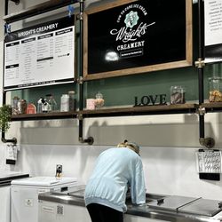 Wright’s Creamery - Working hard