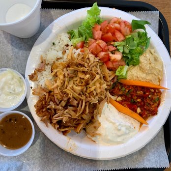 Gyro 365 - Chicken Rice Plate - Mediterranean Near Me - Jacksonville, Florida