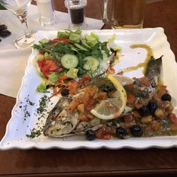 Da Gerlando - Dorade mit Gemüse
