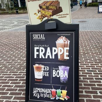Social Coffee Shop - popular drinks - Coffee & Tea Near Me - Myrtle Beach, South Carolina Social Coffee Shop - popular drinks - Coffee & Tea Near Me - Myrtle Beach, South Carolina