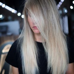 Ashey blonde.