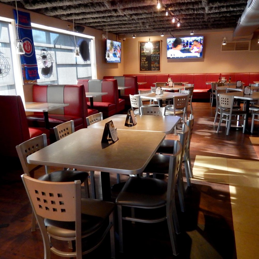 Jimmy D's District - Here is the main seating when you come in the front entrance. - American Near Me - Arlington Heights, Illinois Jimmy D's District - Here is the main seating when you come in the front entrance. - American Near Me - Arlington Heights, Illinois