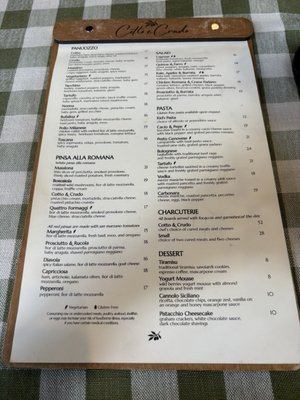 Menu photo 6 Cotto E Crudo Enoteca Houston, TX