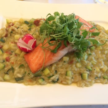 Chez Jeannot - Salmon with risotto: 36 CHF daily menu - Swiss Food Near Me - Basel, BS Chez Jeannot - Salmon with risotto: 36 CHF daily menu - Swiss Food Near Me - Basel, BS