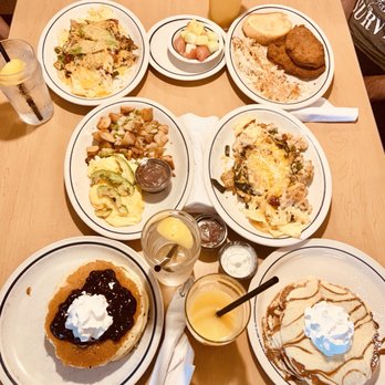IHOP - Blueberry pancakes , buttermilk pancakes chicken and hash brown Garden omelette Scrambled eggs Orange juice - Breakfast & Brunch Near Me - Johnson City, Tennessee IHOP - Blueberry pancakes , buttermilk pancakes chicken and hash brown Garden omelette Scrambled eggs Orange juice - Breakfast & Brunch Near Me - Johnson City, Tennessee