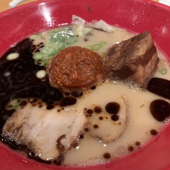IPPUDO Westside - AJ amaru Modern with Kakuni. Not as flavorful as the karakamen ramen. - Ramen Near Me - New York, New York