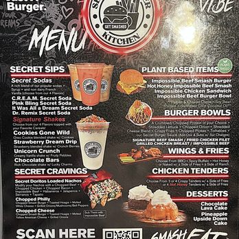 Secret Burger Kitchen - Bevvies, sides and non-meat options - Burgers Near Me - Seattle, Washington