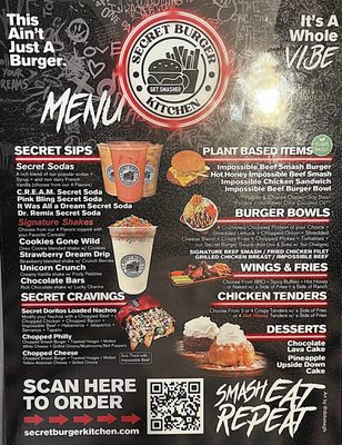 Menu photo 2 Secret Burger Kitchen Seattle, WA