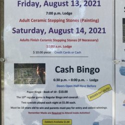 For those who enjoy bingo they offer that as well