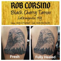 Black Cherry Tattoo Studio - By @robcorsinotattoo